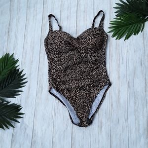 La Blanca Leopard Bathing Suit